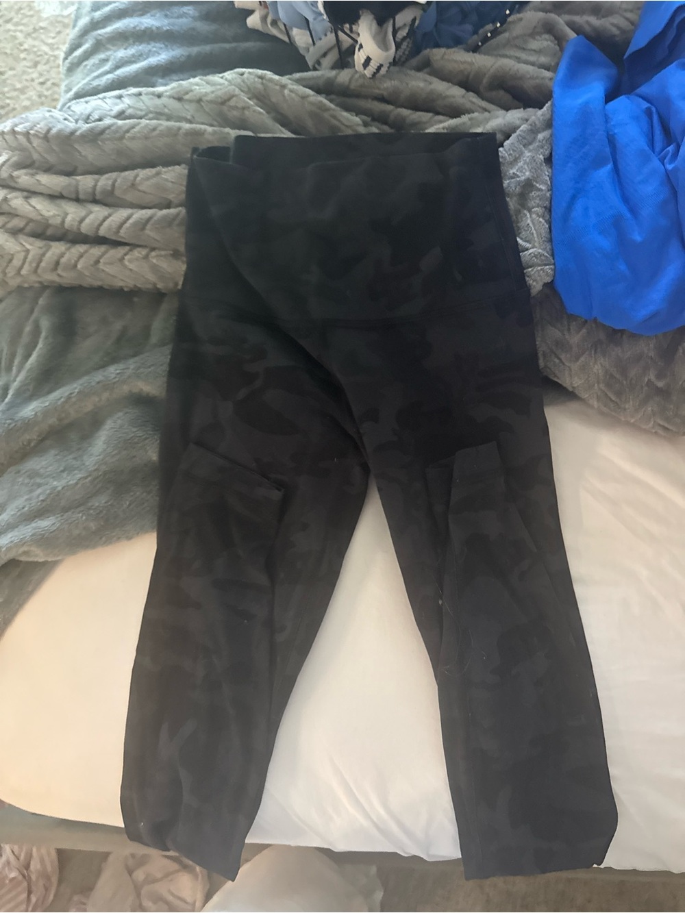 lululemon athletica Black Camo Leggings